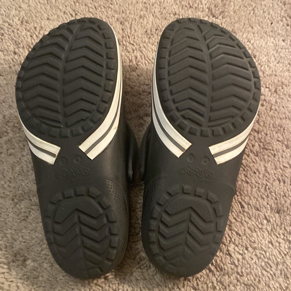 Jibbitz by Crocs black and white clogs unisex size 7M/9W - Picture 15 of 17